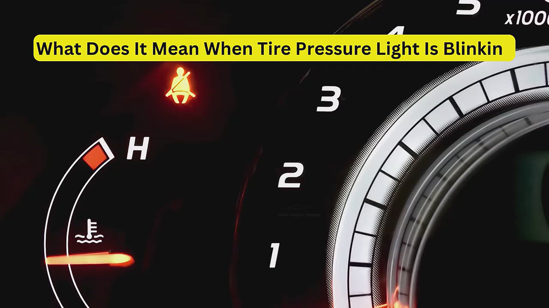 'Video thumbnail for What Does It Mean When Tire Pressure Light Is Blinking'