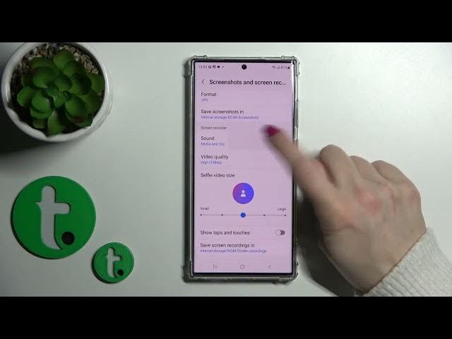 Video thumbnail for How to Change Screen Recorder Sound Settings on Samsung Galaxy S23 Ultra