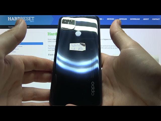Video thumbnail for Oppo A15 - Dynamic Black Color Presentation