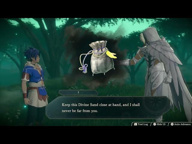 Video thumbnail for Fire Emblem: Fortune's Weave - Part 1 Cai's Path Chapter 1: Eshmel Gives Cai Devine Sand Cutscene