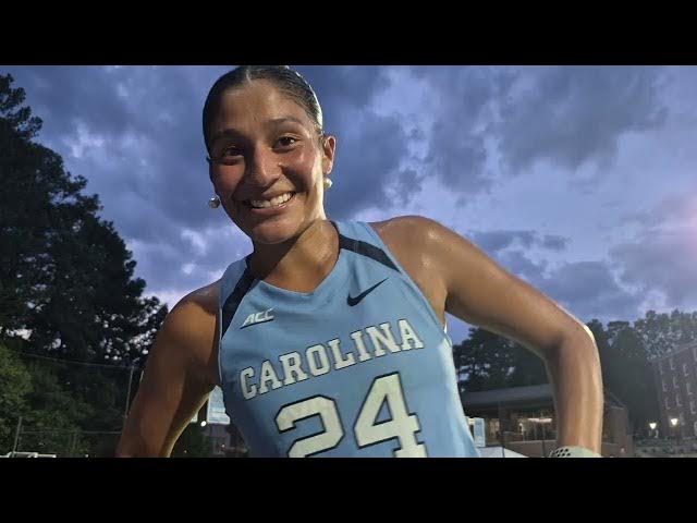 Video thumbnail for UNC midfielder Ella Barbacci and Coach Erin Matson after OT loss to ODU on Friday