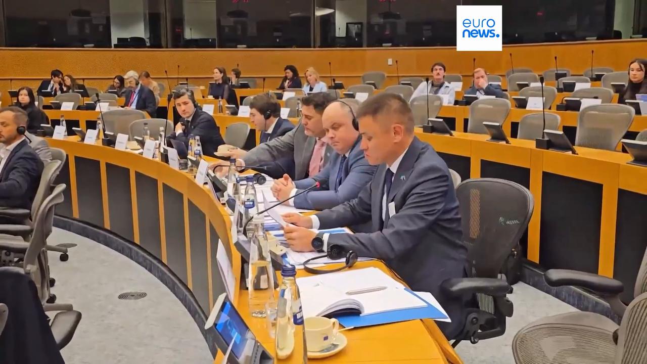 Video thumbnail for Kazakhstan calls on EU to speed up €10 billion Central Asia investments