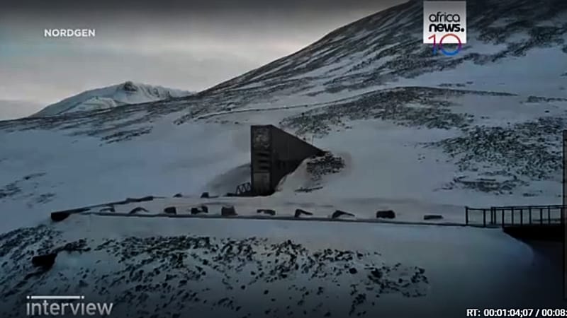 Video thumbnail for How the Svalbard seed vault could help protect Africa's food future