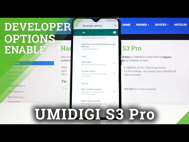 Video thumbnail for How to Enable Developer Options in UMIDIGI S3 Pro – Developer Features