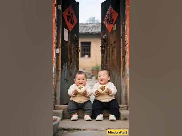 Video thumbnail for “Cutest Baby Food Fight Ever! 😂👶 Eating Momos | Funny AI Short | AI Babies Eating Momos?! 😍