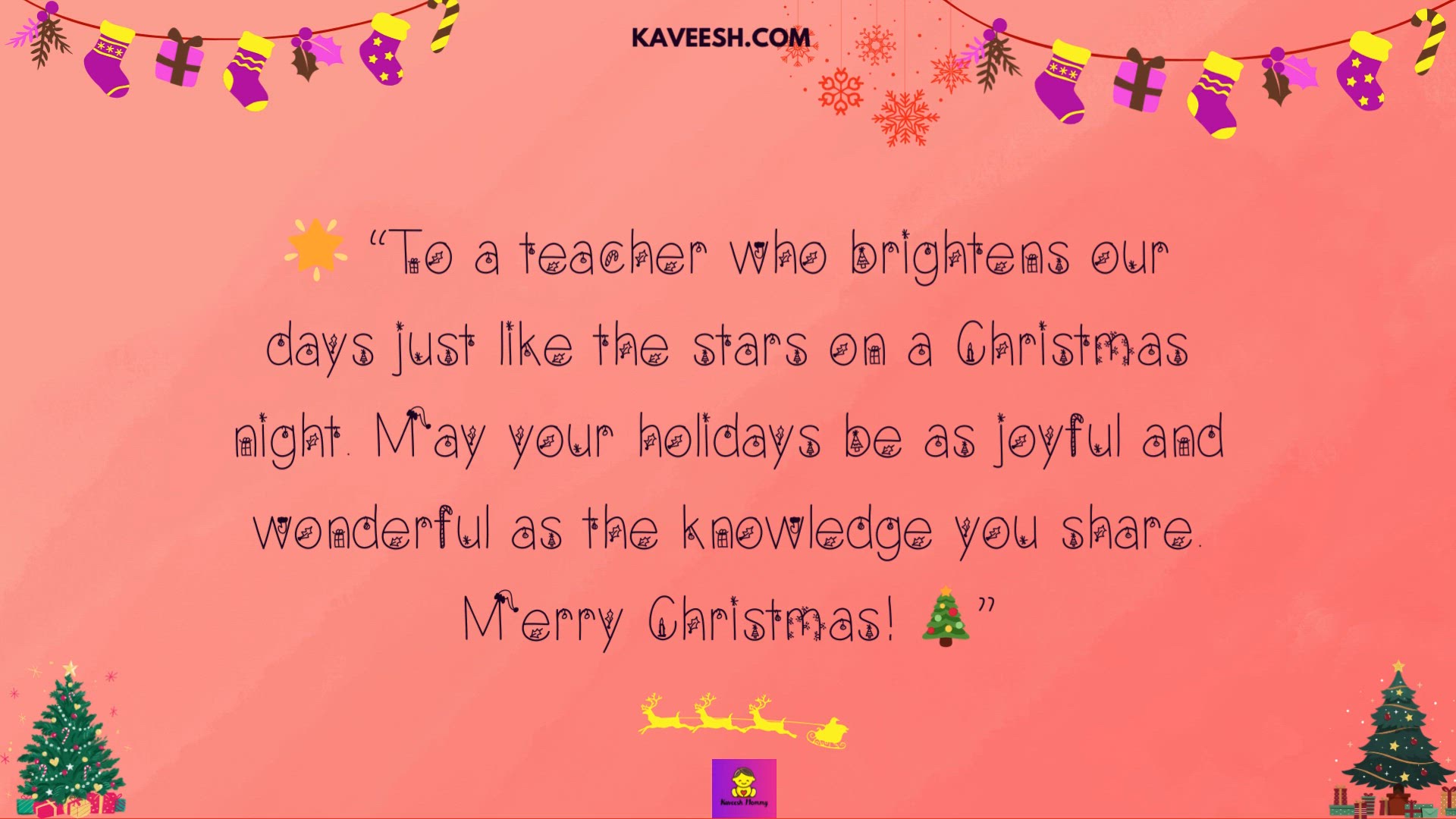 'Video thumbnail for Christmas Wishes for Teachers'