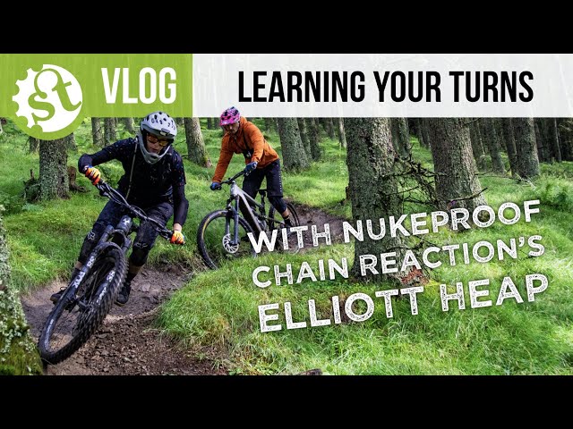 Video thumbnail for Learning Your Turns - a MTB skills coaching day with Elliott Heap
