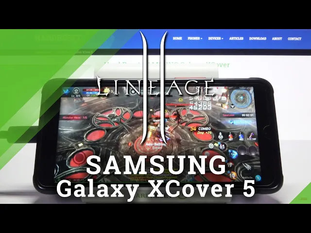 Video thumbnail for Lineage 2 Revolution on SAMSUNG Galaxy XCover 5 | GamePlay Test