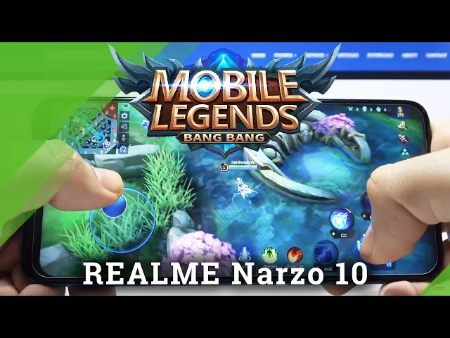 Video thumbnail for Mobile Legends on REALME Narzo 10 - Android Game Review