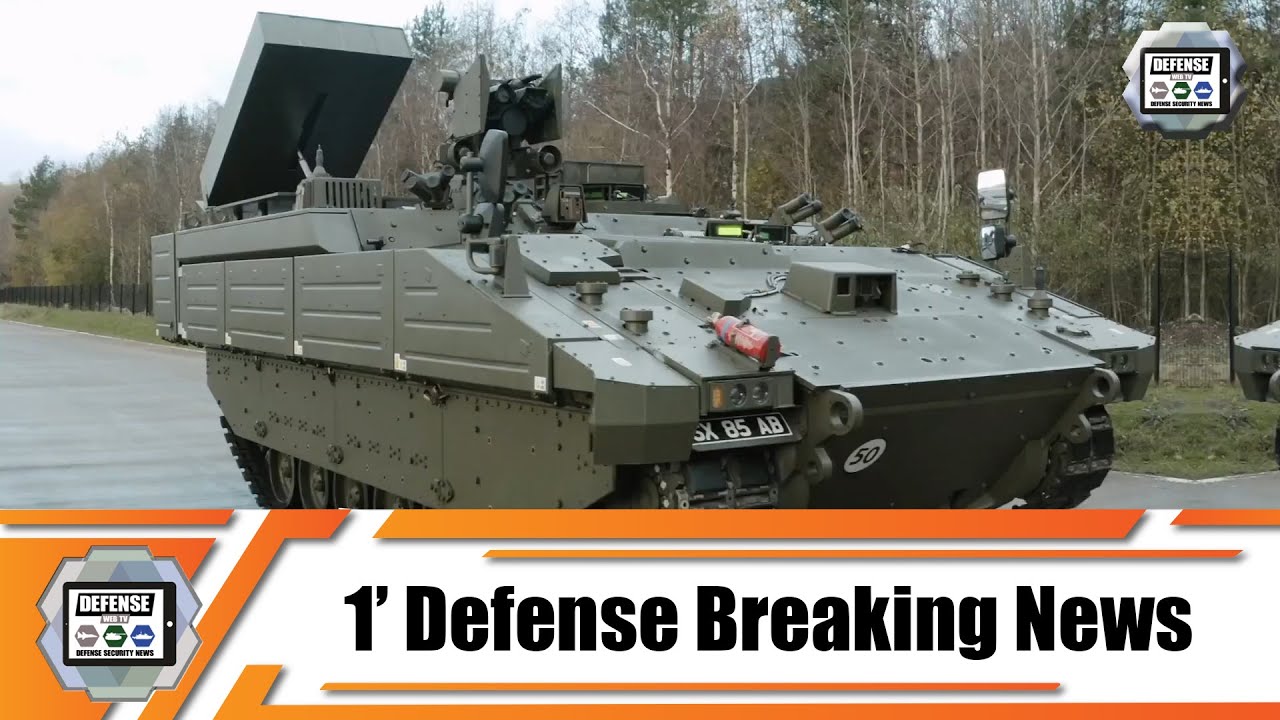 Video thumbnail for Review: General Dynamics UK unveils AJAX anti-tank armored vehicle armed with Brimstone missiles