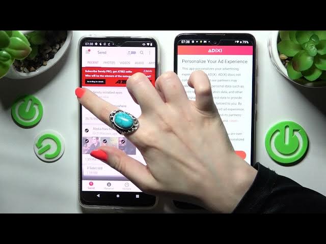 Video thumbnail for How to Transfer Files from an Android to the MOTOROLA Moto E40 - Send Anywhere App