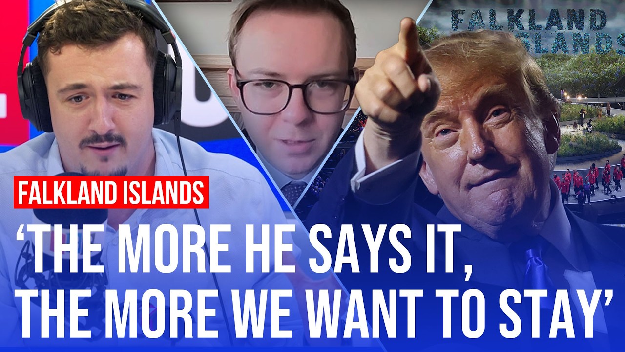 Video thumbnail for Top Falklands politician reacts to new Trump threat