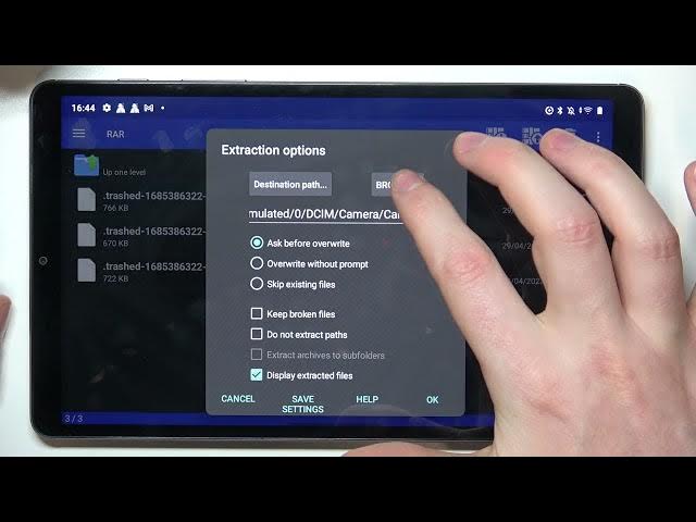 Video thumbnail for How to Unpack Files on REALME Pad Mini
