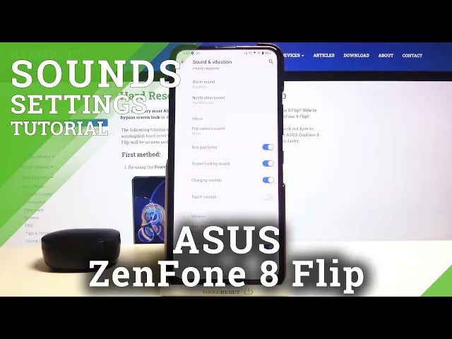Video thumbnail for How to Find Sound Settings in ASUS ZenFone 8 Flip – Allow Sound Options