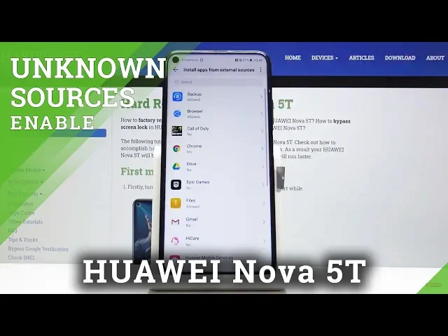 Video thumbnail for How to Allow Apps Installation in Huawei Nova 5T – Enable Unknown Sources