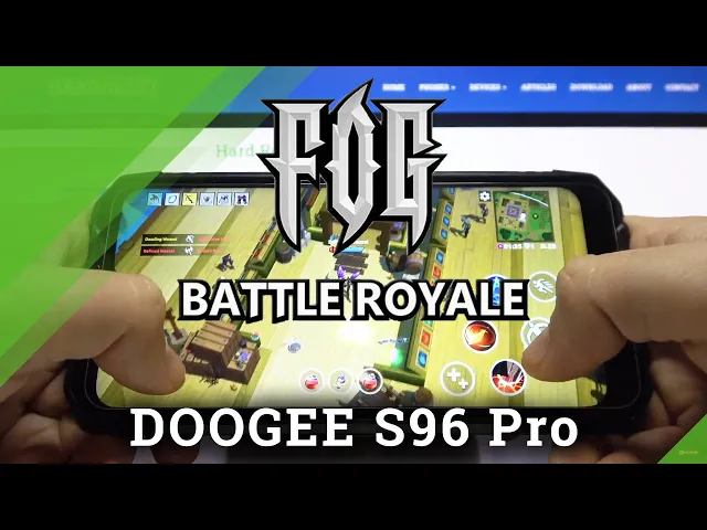 Video thumbnail for Test FOG - MOBA Battle Royale Survival Gameplay on DOOGEE S96 Pro – High Graphics Checkup
