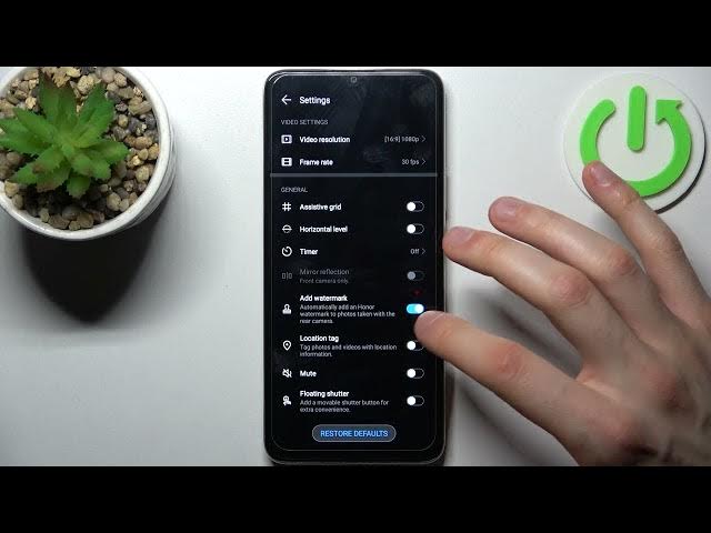 Video thumbnail for How to Turn On / Off Camera Location Tags on HONOR X7 – Adjust Camera Options