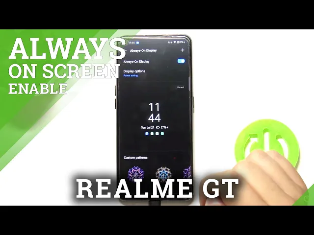 Video thumbnail for How to Customize Always on Display in Realme GT? Realme AOD Screen Tutorial