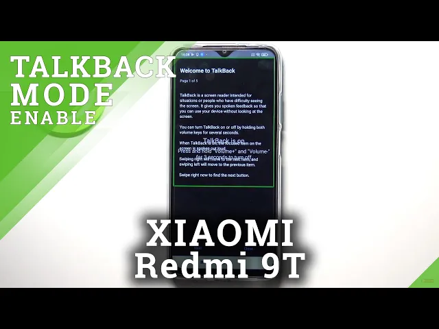 Video thumbnail for How to Enable Talkback Mode in XIAOMI Redmi 9T – Find Screen Reader