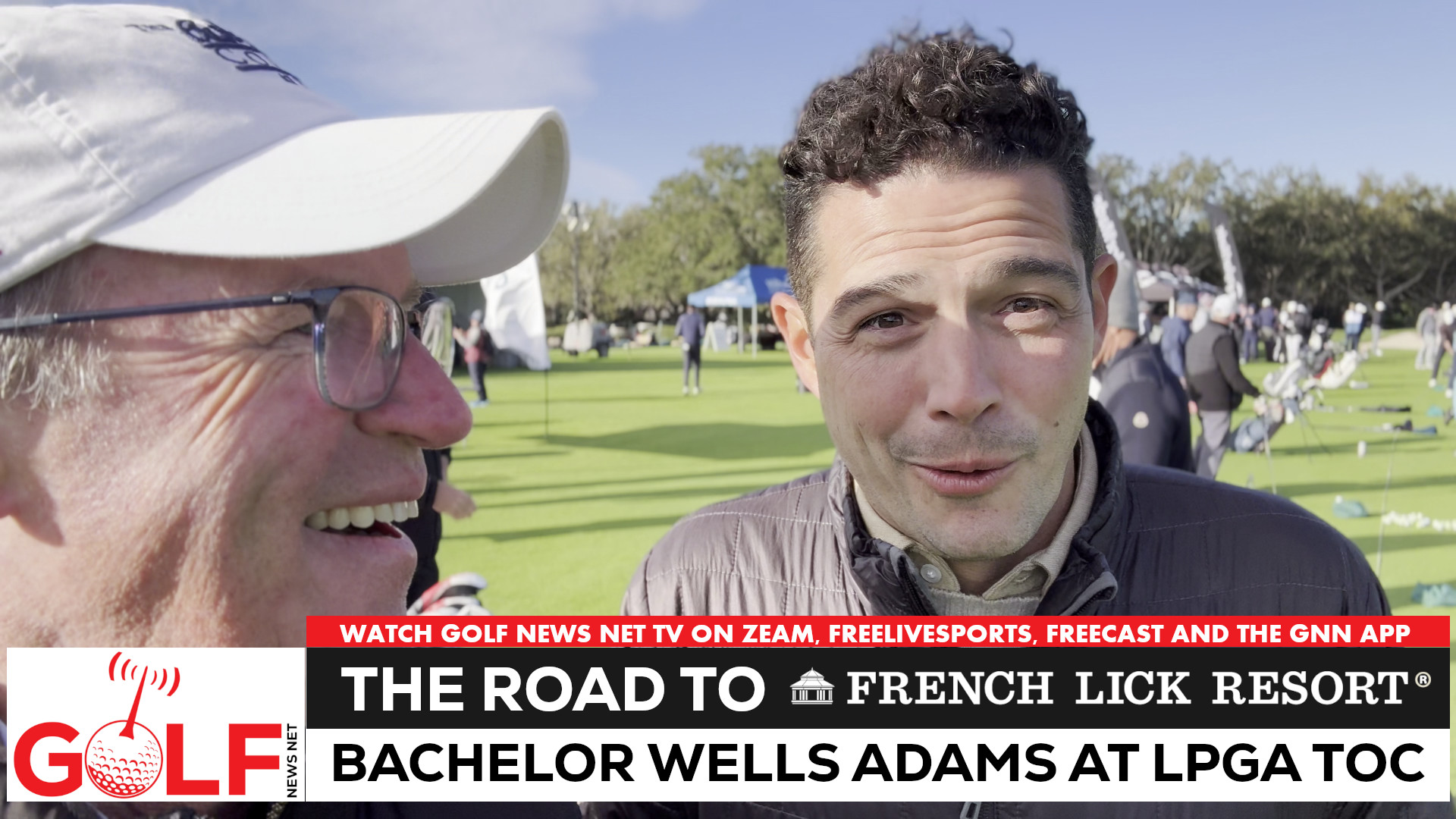 Video thumbnail for Former Bachelor Wells Adams now talking golf every day