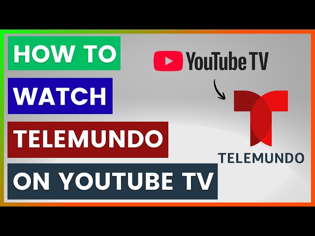 Video thumbnail for How To Watch Telemundo On YouTube TV? [in 2026]