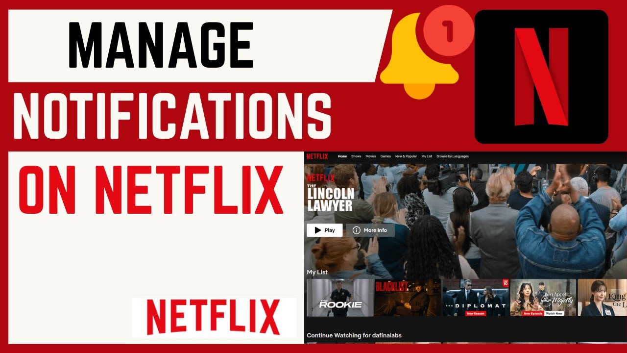 Video thumbnail for How To Manage Notifications On Netflix Account
