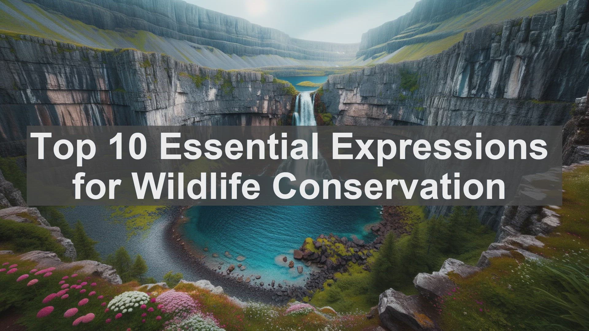 'Video thumbnail for Top 10 Essential Expressions for Wildlife Conservation'