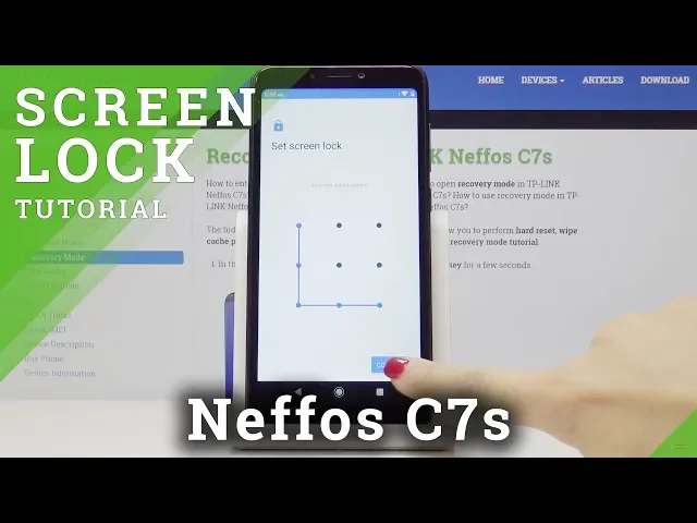 Video thumbnail for How to Set Up Lock Screen in TP-LINK Neffos C7s - Add PIN & Pattern