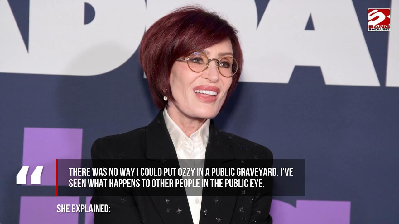 Video thumbnail for Sharon Osbourne reveals she visits Ozzy Osbourne's grave every day