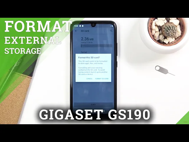 Video thumbnail for How to Format SD Card in GIGASET GS190 – Erase External Memory