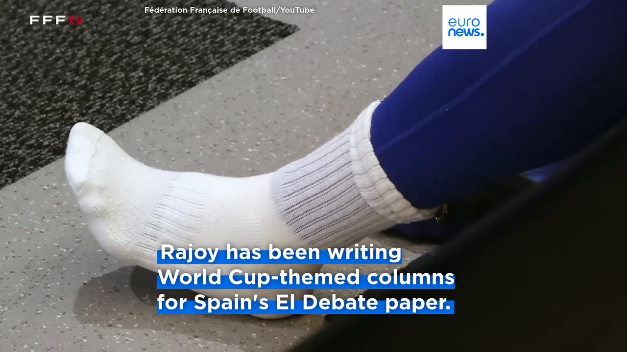 Video thumbnail for Ex-Spanish PM Rajoy: French World Cup team is playing 'without Frenchmen'