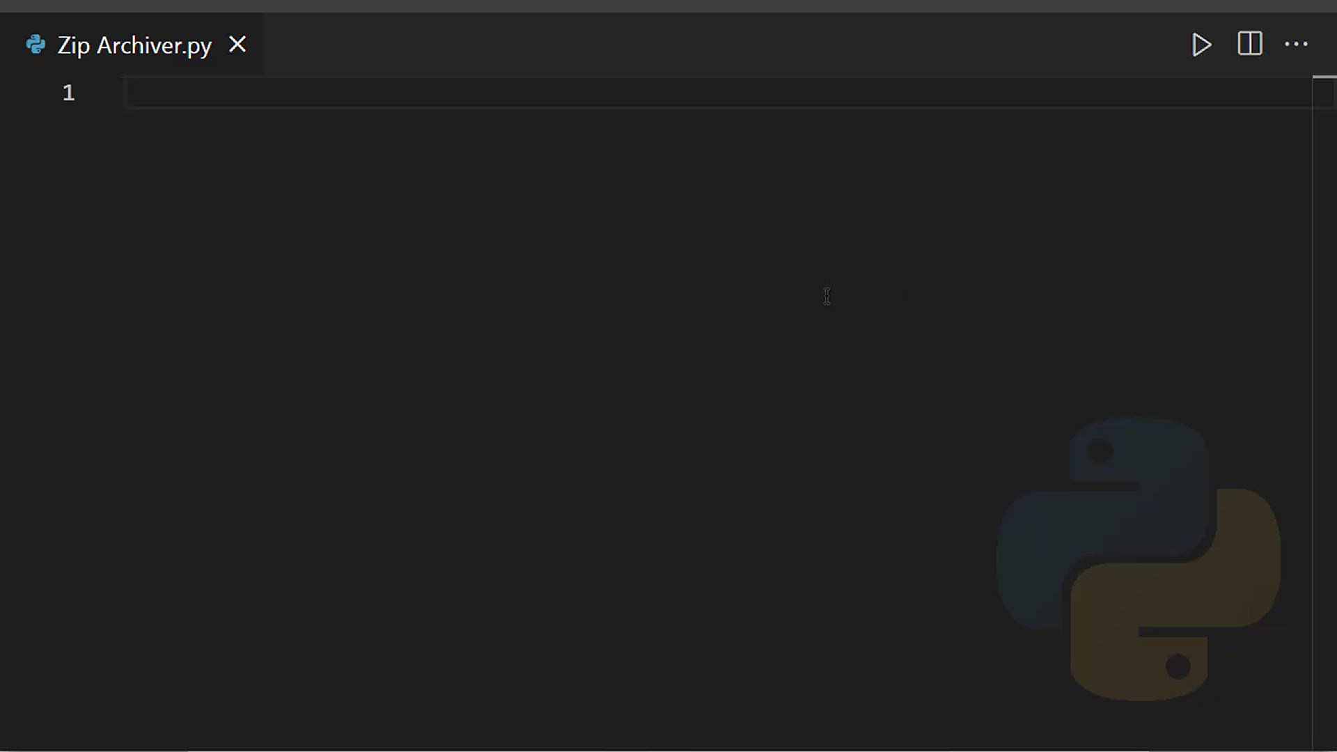 'Video thumbnail for Zip Archiver in Python'