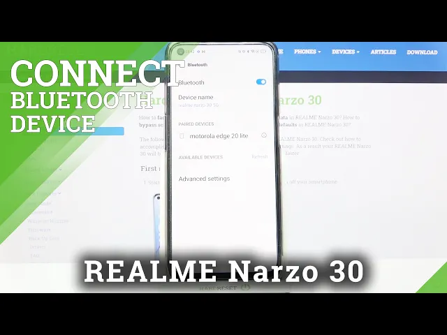 Video thumbnail for How to Pair Bluetooth Device on Realme Narzo 30