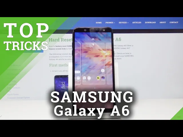 Video thumbnail for How to Use Various Tricks on Samsung Galaxy A6 –  Top Hacks & Features