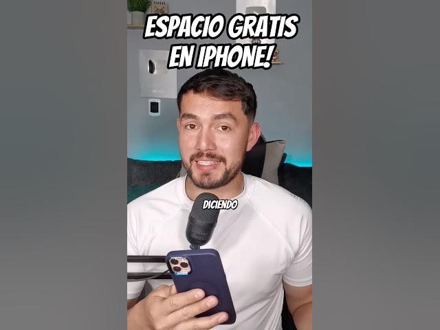 Video thumbnail for 💾 Ahorra espacio en tu iPhone sin pagar iCloud 😳📱