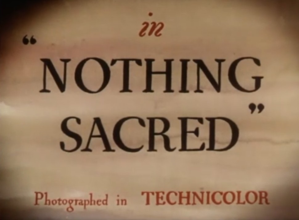 Video thumbnail for Nothing Sacred