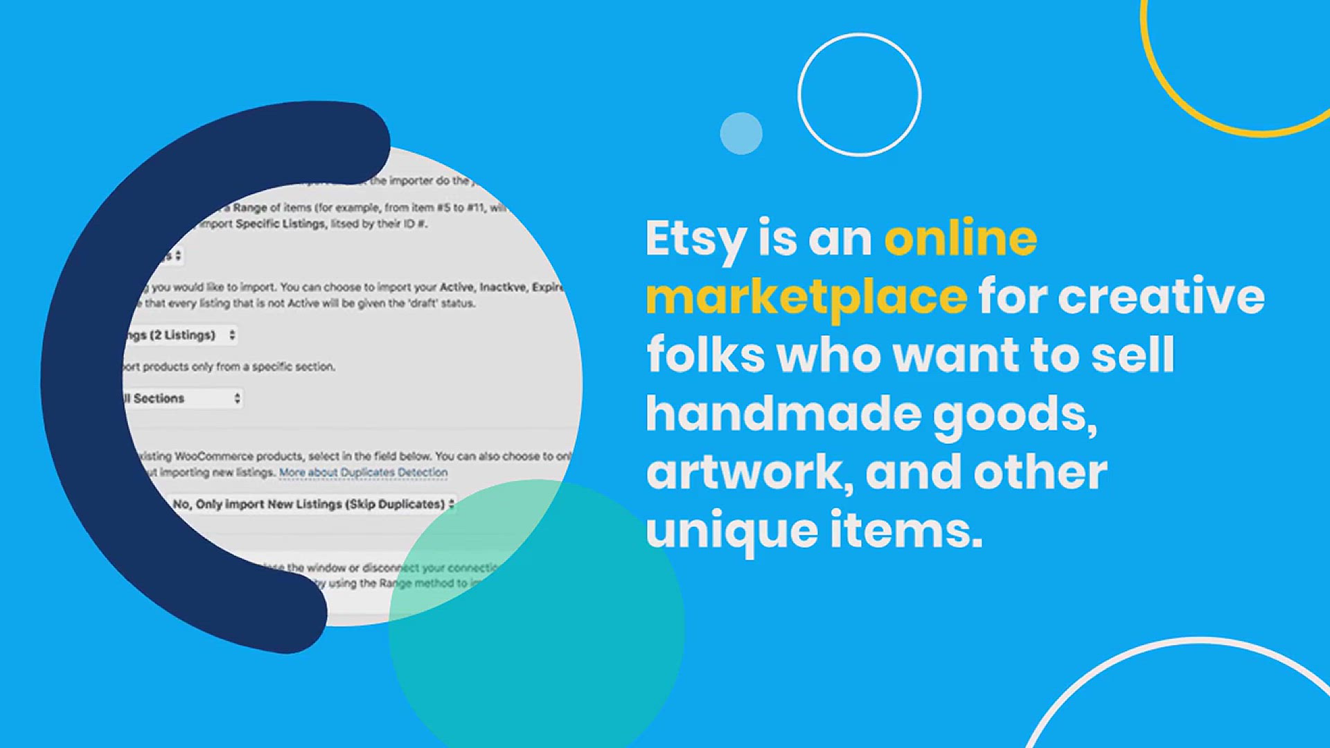 'Video thumbnail for How to Create an Etsy-Like Store with WordPress (Step by Step)'