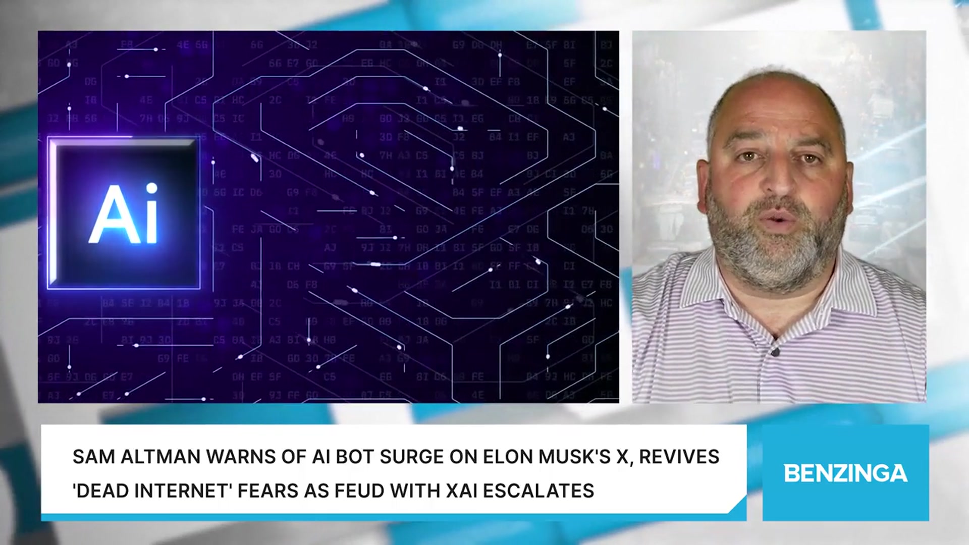 'Video thumbnail for Sam Altman Warns Of AI Bot Surge On Elon Musk's X, Revives 'Dead Internet' Fears As Feud With xAI Escalates'