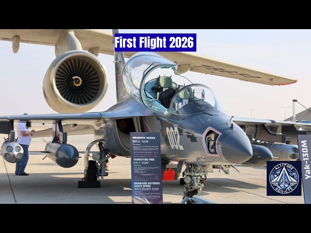 Video thumbnail for 3 New Jets by 2026?! Russia’s Yak-130M Program Gets Serious