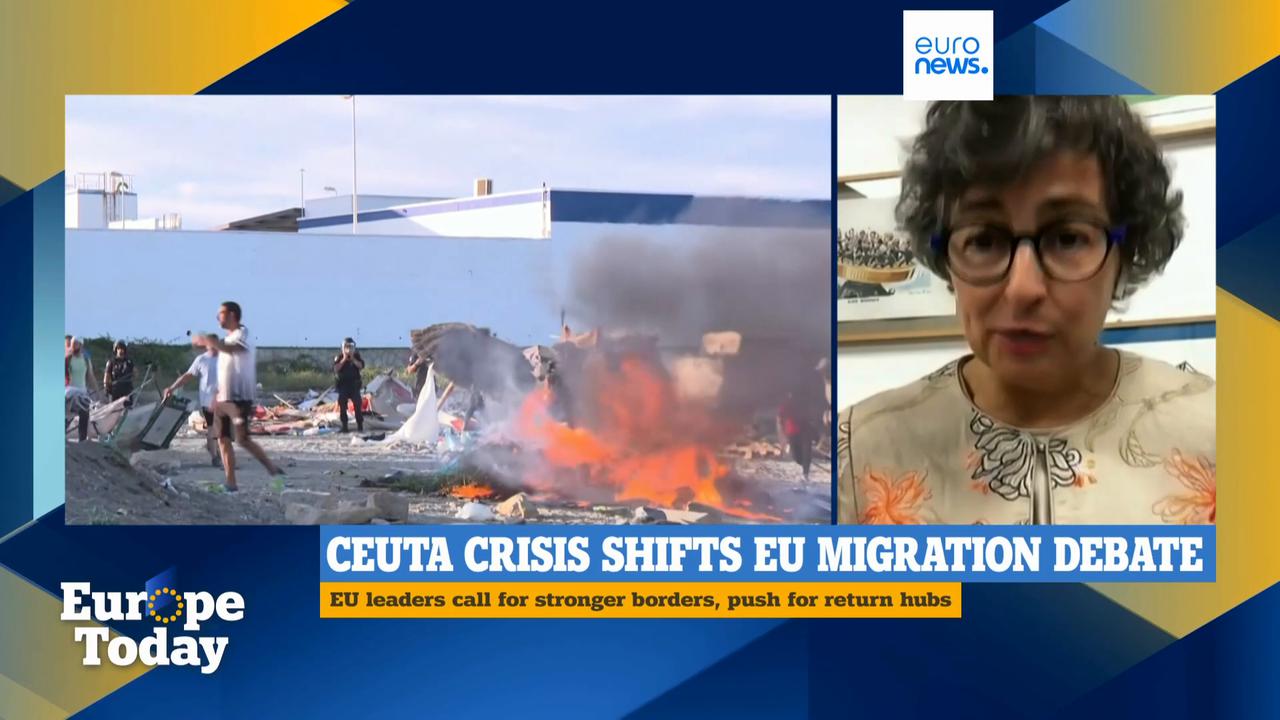 Video thumbnail for Former Spanish minister: Ceuta incident was a "hybrid attack" aimed at "weakening" the EU