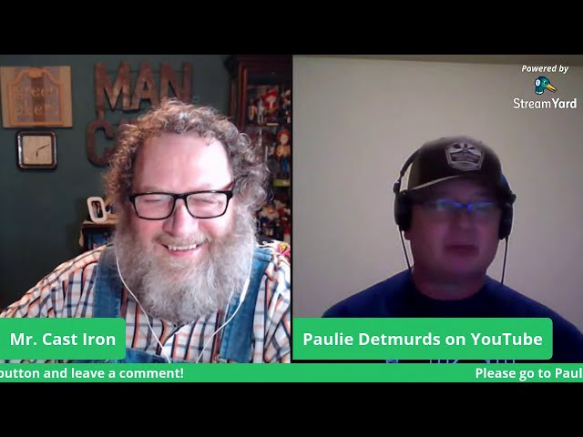 Video thumbnail for Mr. Cast Iron Interviews Paulie Detmurds On Sunday Night Live