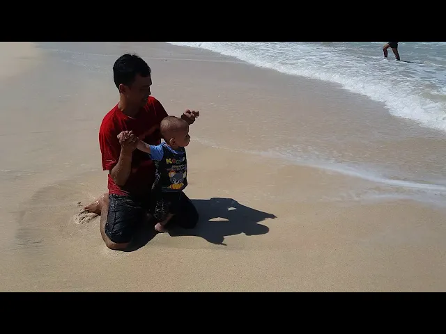 Video thumbnail for Keindahan Pantai Pandawa Bali Part 2