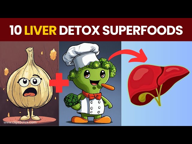 Video thumbnail for Top 10 Liver Cleansing Superfoods: Liver Detox Foods to Cleanse & Flush Toxins