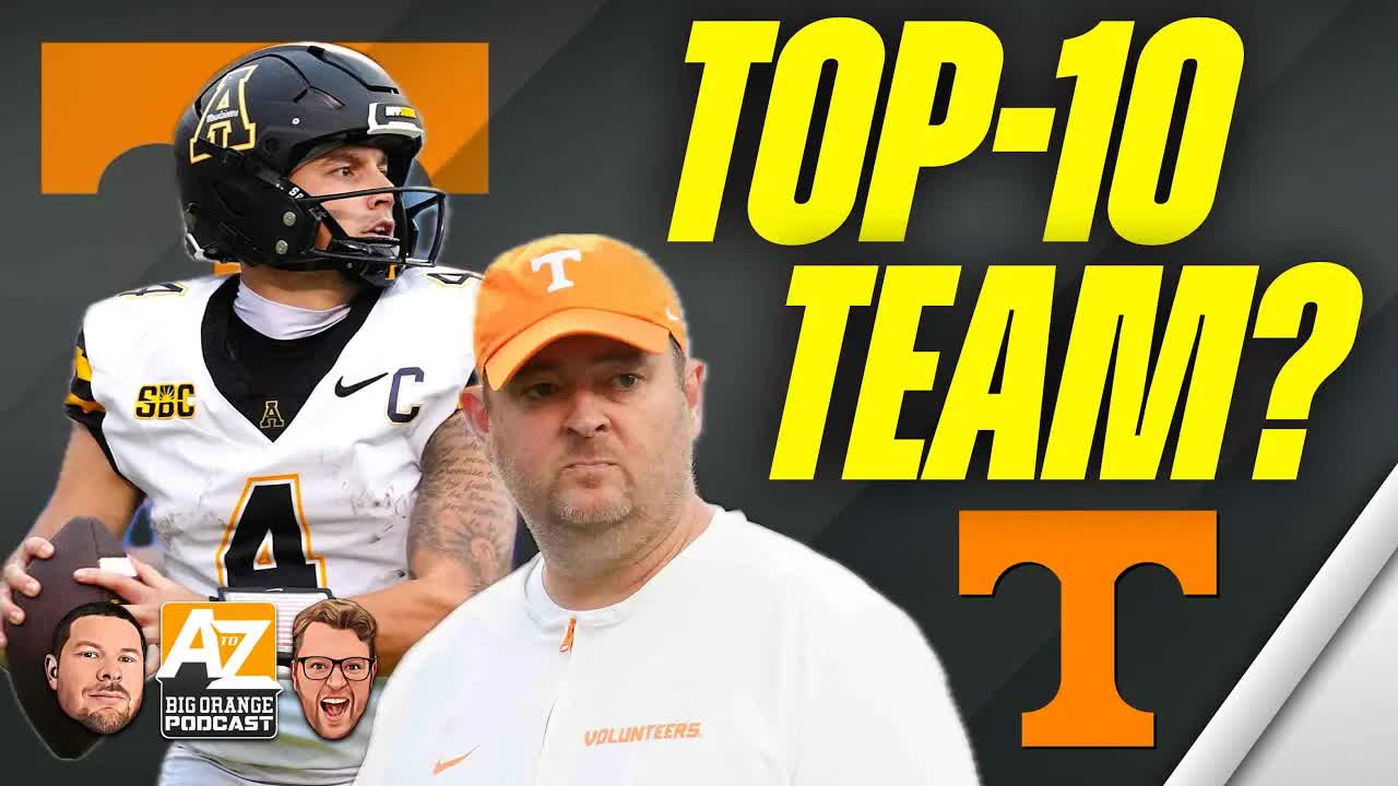 Video thumbnail for A to Z Sports - Tennessee Volunteers: vols football expectations, recruiting news, and espn fpi projections