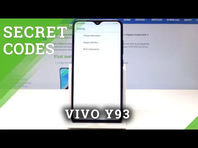 Video thumbnail for VIVO Y93 SECRET CODES | Hidden Features / Secret Options of VIVO