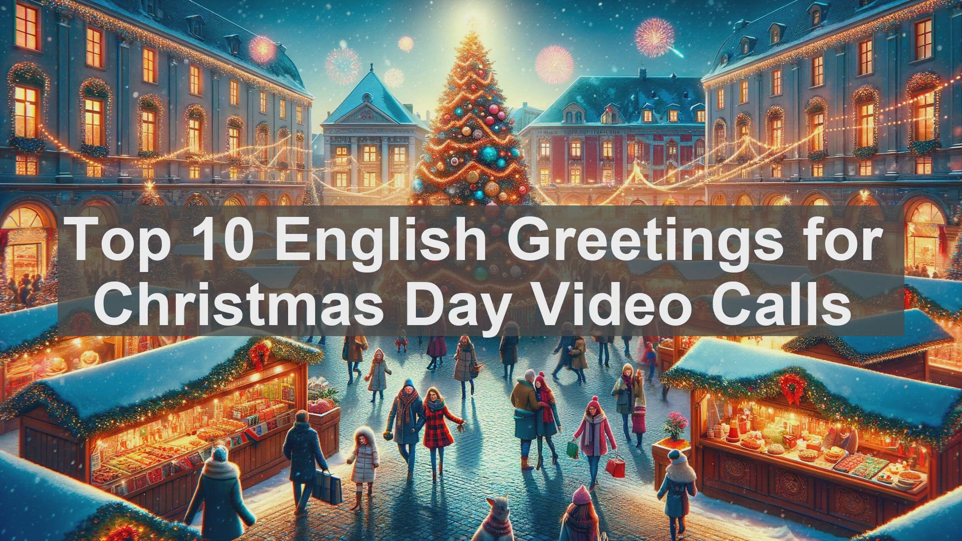'Video thumbnail for Top 10 English Greetings for Christmas Day Video Calls'