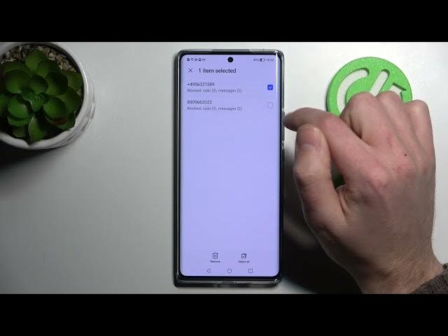 Video thumbnail for How to Access Numbers Blacklist in Honor 70 - Unblock Number