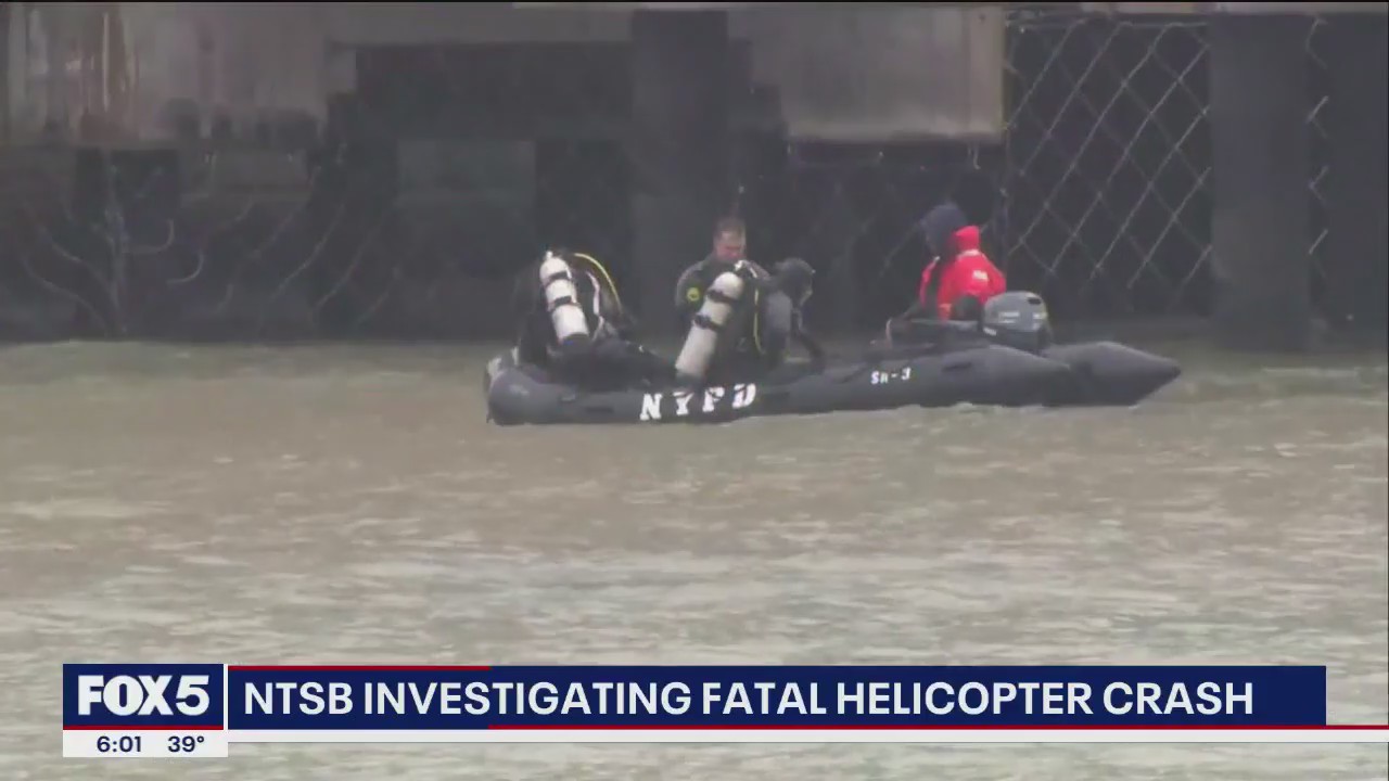 Video thumbnail for NTSB investigates deadly helicopter crash