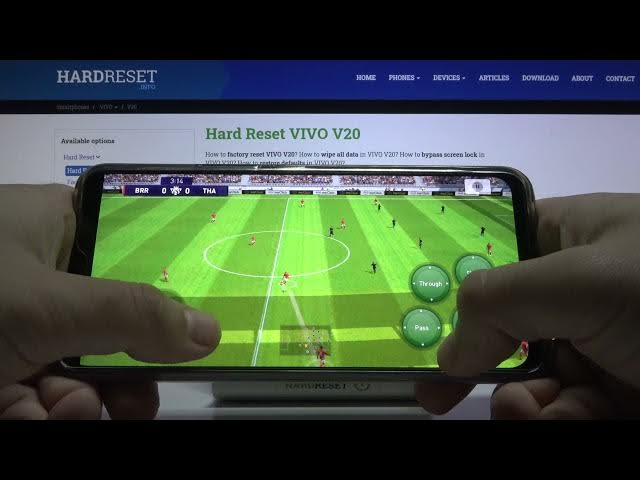Video thumbnail for PES Mobile Game Test on VIVO V20 – Pro Evolution Soccer Gameplay