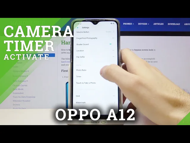 Video thumbnail for How to Use Camera Timer on OPPO A12 – Delay Taking Photos